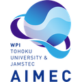 Advanced Institute for Marine Ecosystem Change (WPI-AIMEC), Tohoku University and JAMSTEC logo