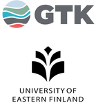 University of Eastern Finland (UEF), Geological Survey of Finland (GTK) logo