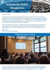 Science for Policy Newsletter - April 2024