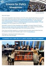 Science for Policy Newsletter - December