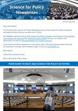 Science for Policy Newsletter - January