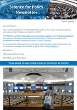 Science for Policy Newsletter - January